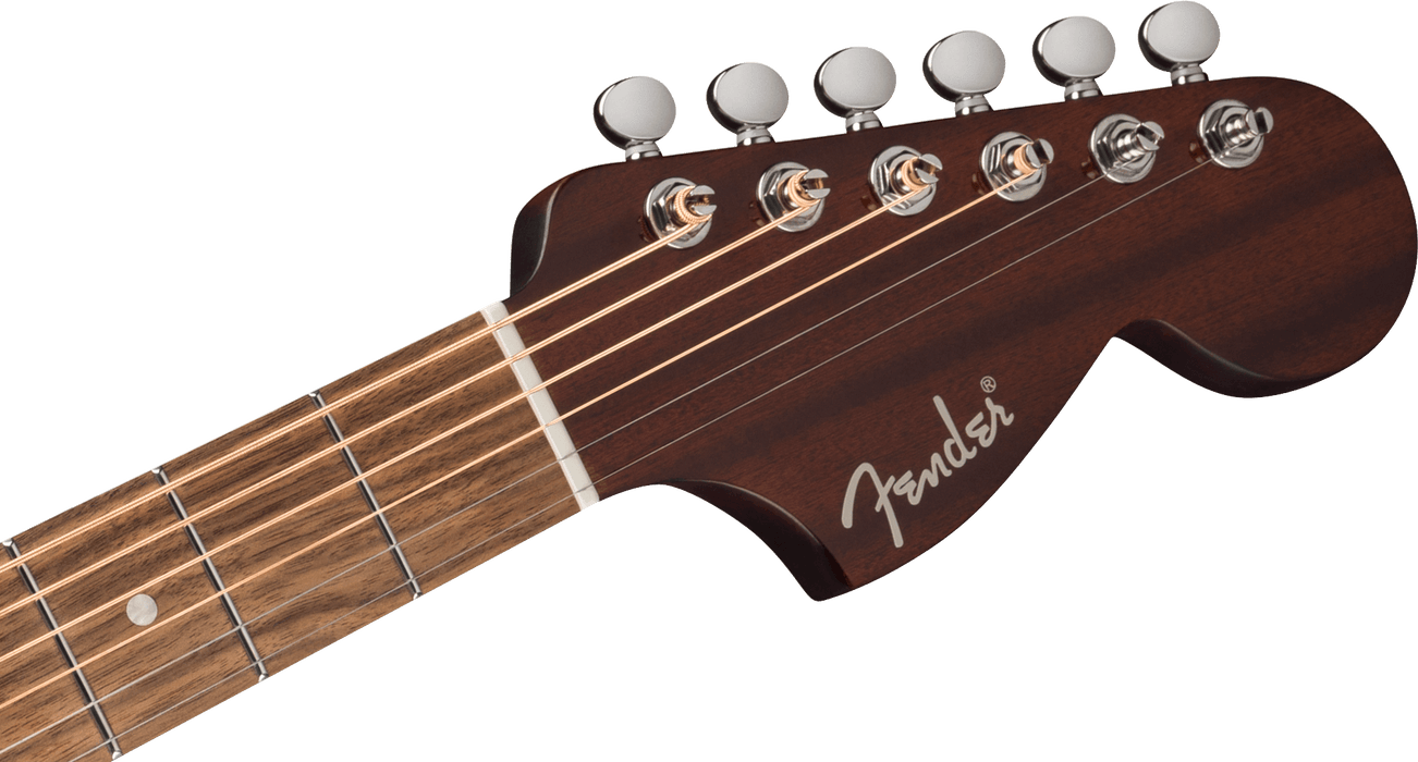Fender California Deluxe Monterey E Acoustic Guitar - Natural Mahogany