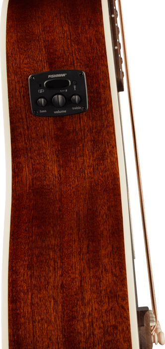 Fender California Deluxe Kingman Bass CE Acoustic Bass Guitar - Black