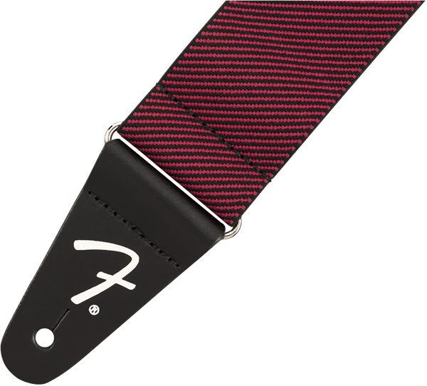 Fender WeighLess Tweed Strap - Red