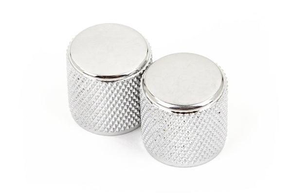 Fender Telecaster/Precision Bass Knobs Knurled Chrome 2