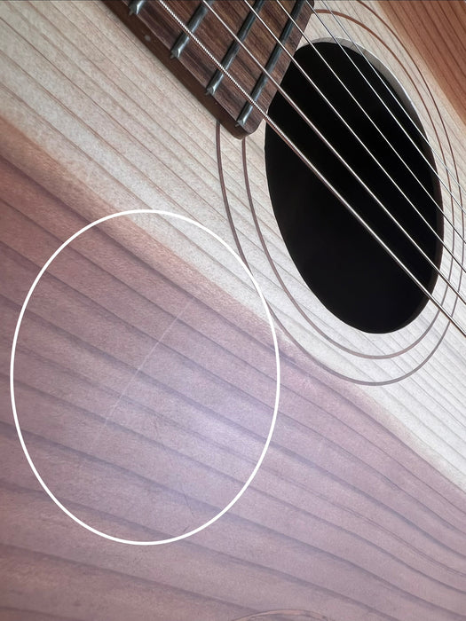 Cole Clark LL2E-RDBL Acoustic Electric Guitar w/Bag - Preowned