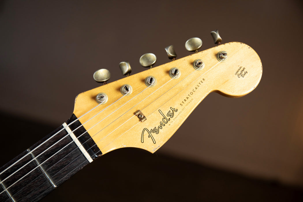 Fender Custom Shop Masterbuilt Dennis Galuszka 60's Stratocaster Journeyman Relic - Sonic Blue