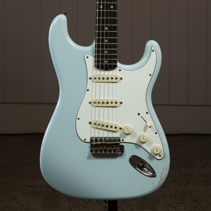 Fender Custom Shop Masterbuilt Dennis Galuszka 60's Stratocaster Journeyman Relic - Sonic Blue