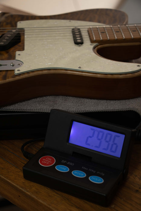 Tom Anderson Top T Classic Hollow w/Case - Tiger Eye - Preowned