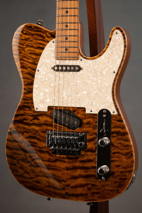 Tom Anderson Top T Classic Hollow w/Case - Tiger Eye - Preowned