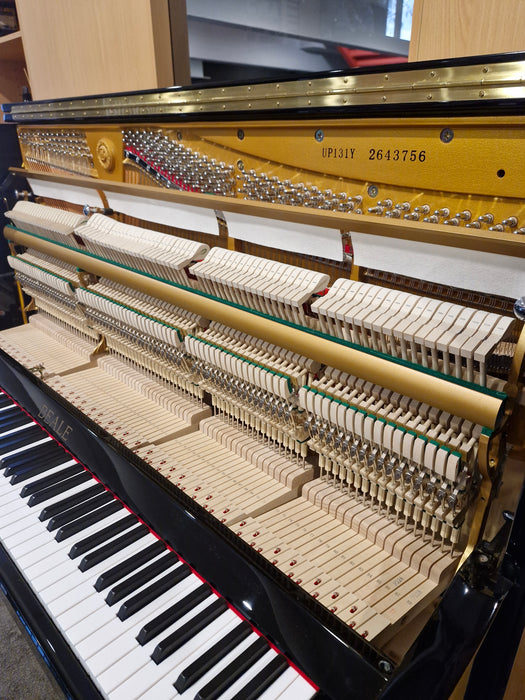 Beale UP131Y 131cm Preowned Upright Piano - Polished Ebony