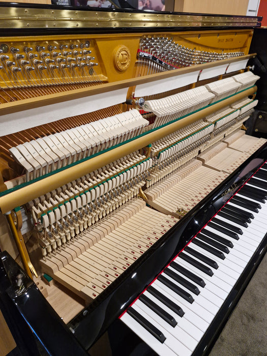 Beale UP131Y 131cm Preowned Upright Piano - Polished Ebony