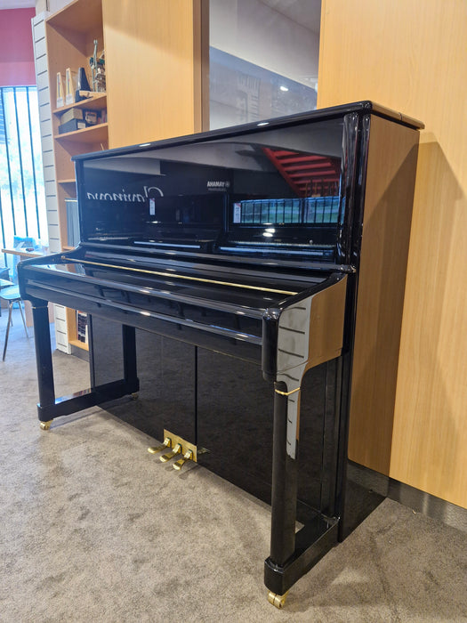 Beale UP131Y 131cm Preowned Upright Piano - Polished Ebony