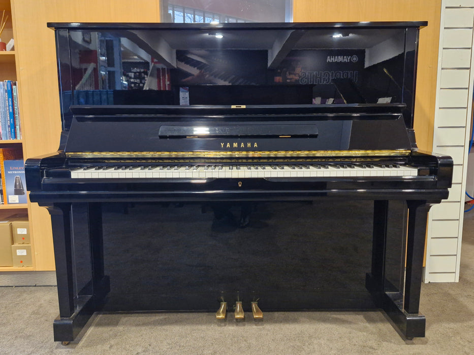 Yamaha U3M 131cm Preowned Upright Piano 3543066 - Polished Ebony