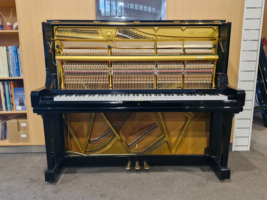Yamaha U3M 131cm Preowned Upright Piano 3543066 - Polished Ebony