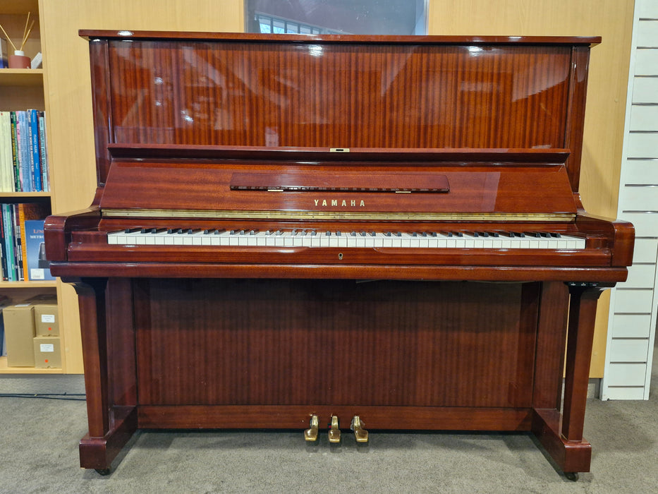 Yamaha U3H 131cm Preowned Upright Piano 1409732 - Polished Mahogany