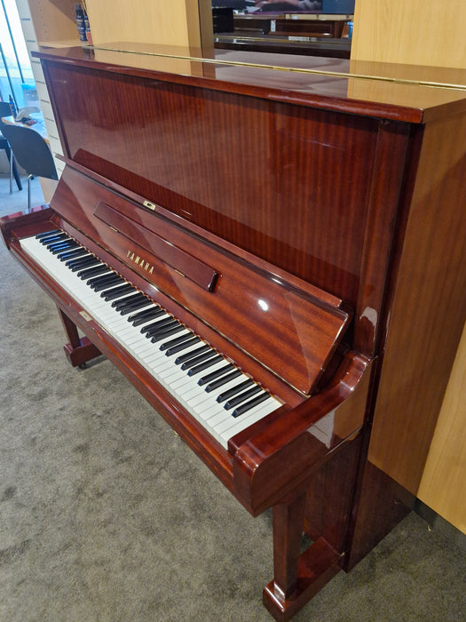 Yamaha U3H 131cm Preowned Upright Piano 1409732 - Polished Mahogany