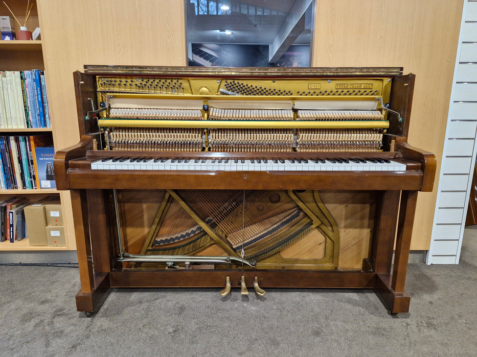 Young Chang U111 111cm Preowned Upright Piano 801180 - Polished Walnut
