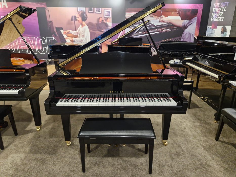 Yamaha GC1MPE 161cm Preowned Grand Piano - Polished Ebony