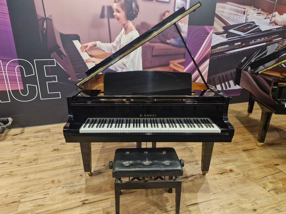 Kawai GE-1 155cm Preowned Grand Piano - Polished Ebony