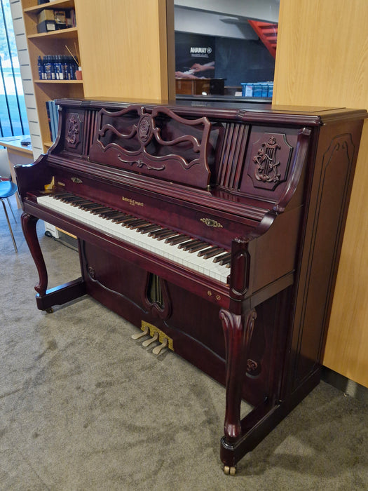 Kohler and Campbell KMV-3000 118cm Preowned Upright Piano KMJG00032 - Satin Mahogany