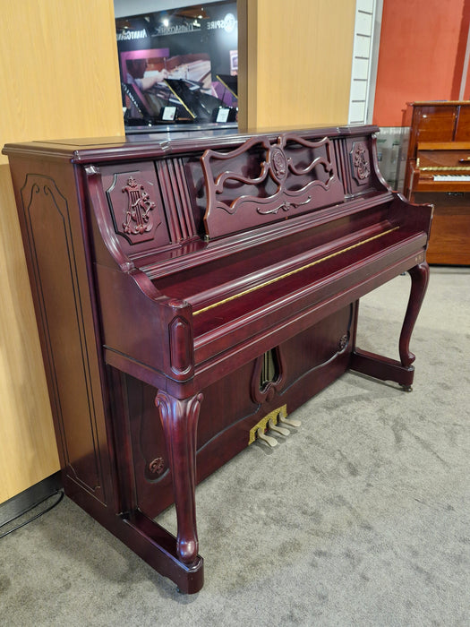 Kohler and Campbell KMV-3000 118cm Preowned Upright Piano KMJG00032 - Satin Mahogany