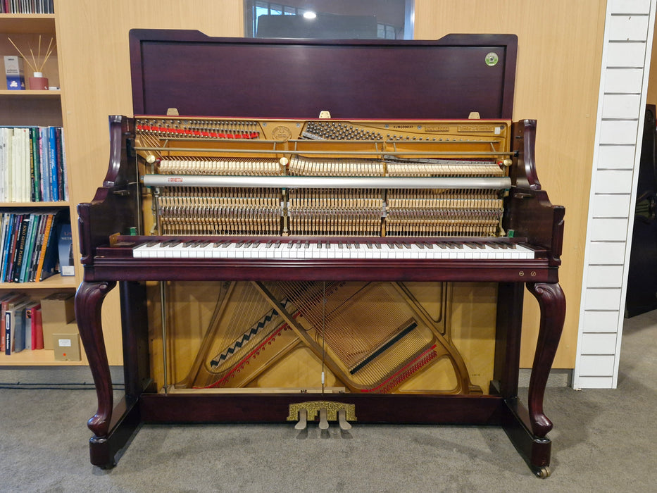 Kohler and Campbell KMV-3000 118cm Preowned Upright Piano KMJG00032 - Satin Mahogany
