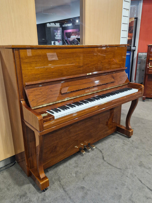Alex Steinbach SU-127 127cm Preowned Upright Piano - Polished Mahogany