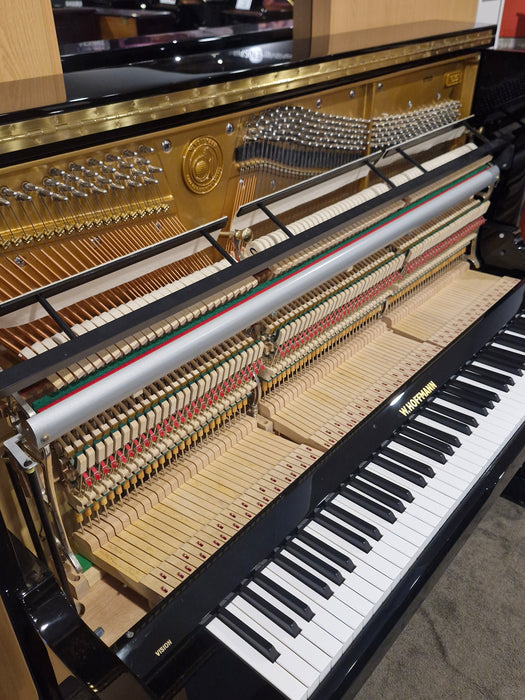 W. Hoffman V131 131cm Preowned Upright Piano 177373 - Polished Ebony