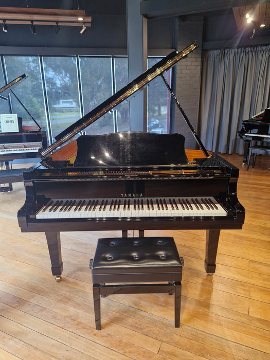 Yamaha C5A 200cm Preowned Grand Piano 4400030 - Polished Ebony