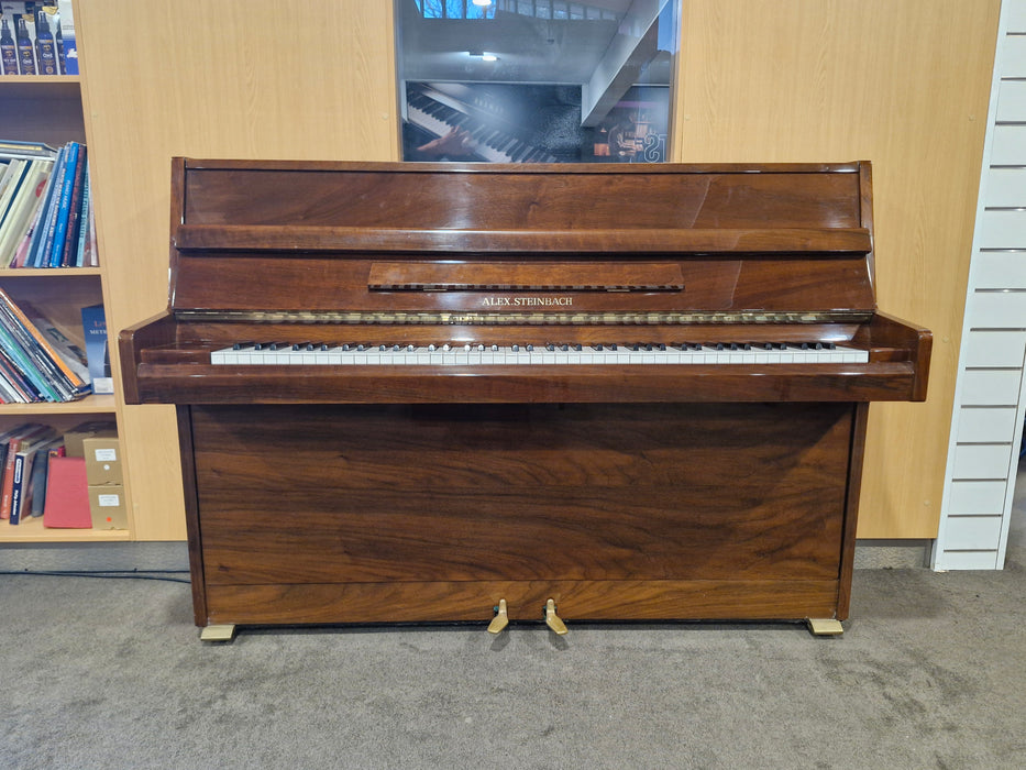 Alex Steinbach S-105 108cm Preowned Upright Piano 502734 - Polished Mahogany
