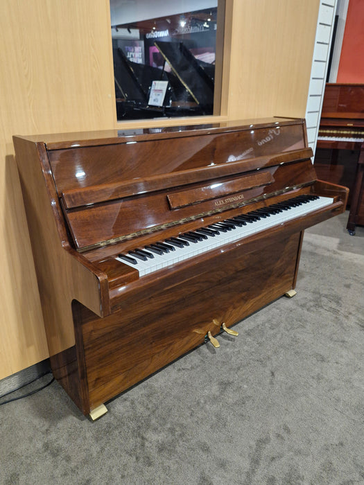 Alex Steinbach S-105 108cm Preowned Upright Piano 502734 - Polished Mahogany