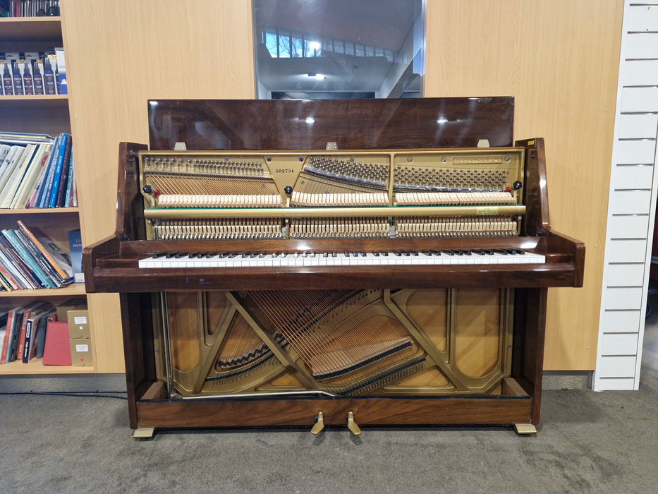 Alex Steinbach S-105 108cm Preowned Upright Piano 502734 - Polished Mahogany