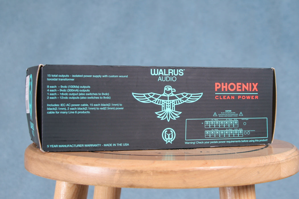 Walrus Audio Phoenix 15 Output Power Supply - Preowned