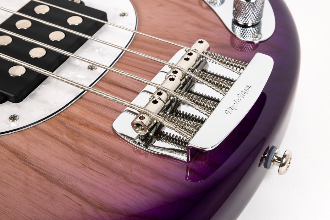 Ernie Ball Music Man StingRay Special Bass Guitar - Purple Sunset