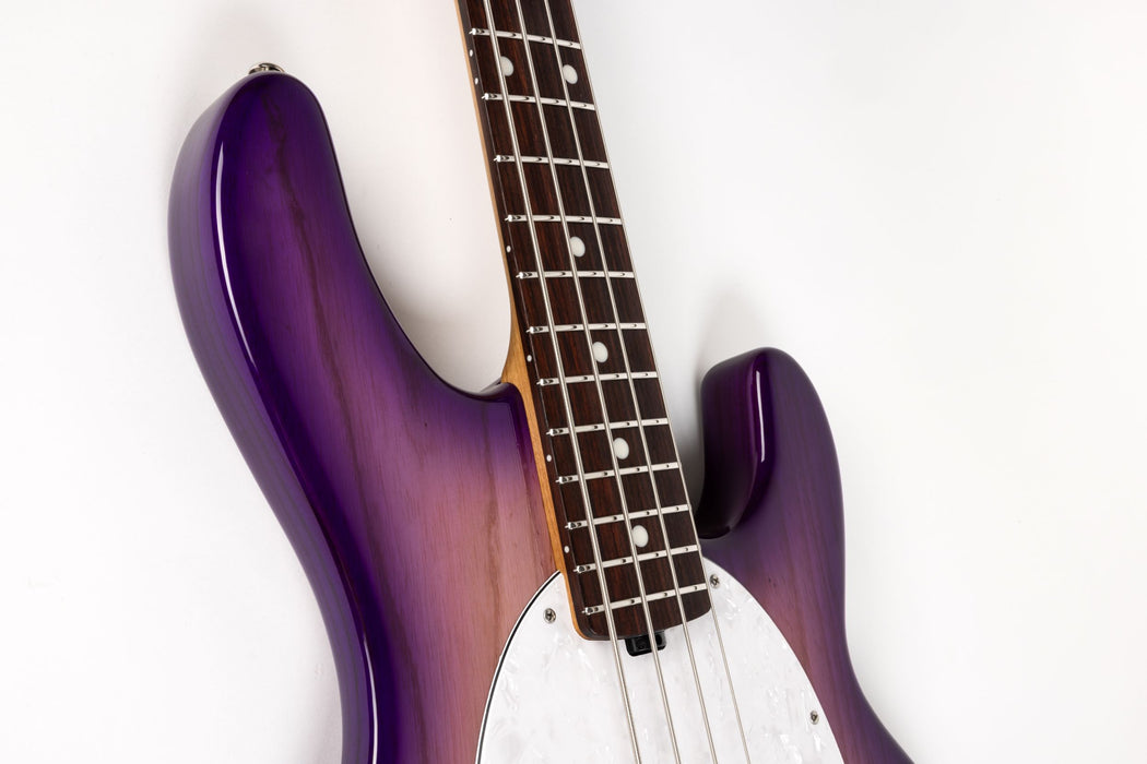 Ernie Ball Music Man StingRay Special Bass Guitar - Purple Sunset