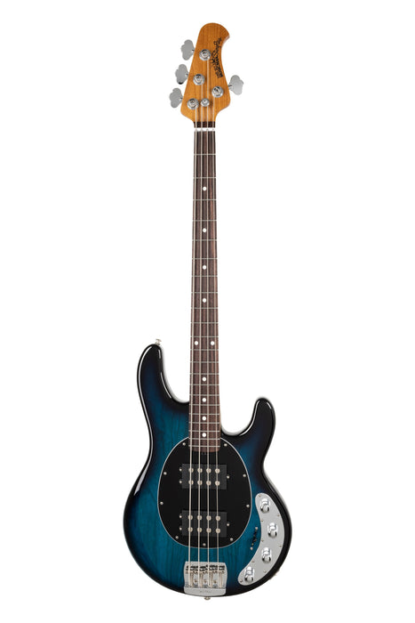 Ernie Ball Music Man StingRay Special HH Bass Guitar - Pacific Blue Burst