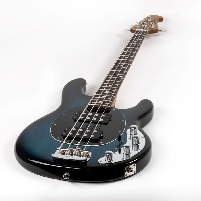 Ernie Ball Music Man StingRay Special HH Bass Guitar - Pacific Blue Burst