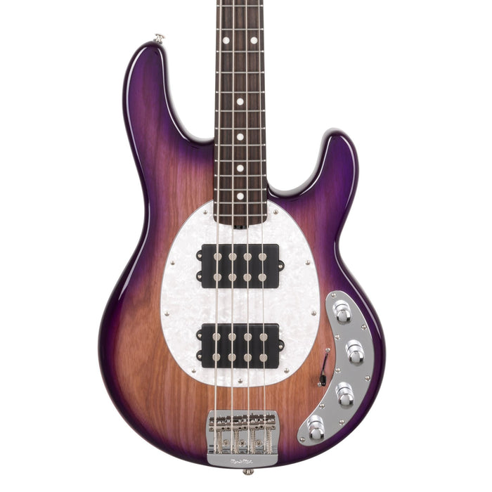 Ernie Ball Music Man StingRay Special HH Bass Guitar - Purple Sunset