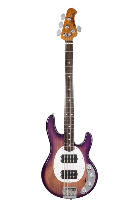 Ernie Ball Music Man StingRay Special HH Bass Guitar - Purple Sunset