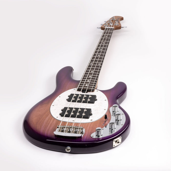 Ernie Ball Music Man StingRay Special HH Bass Guitar - Purple Sunset