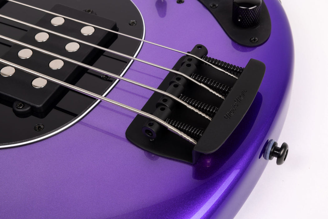 Ernie Ball Music Man StingRay Special HH Bass Guitar - Grape Crush