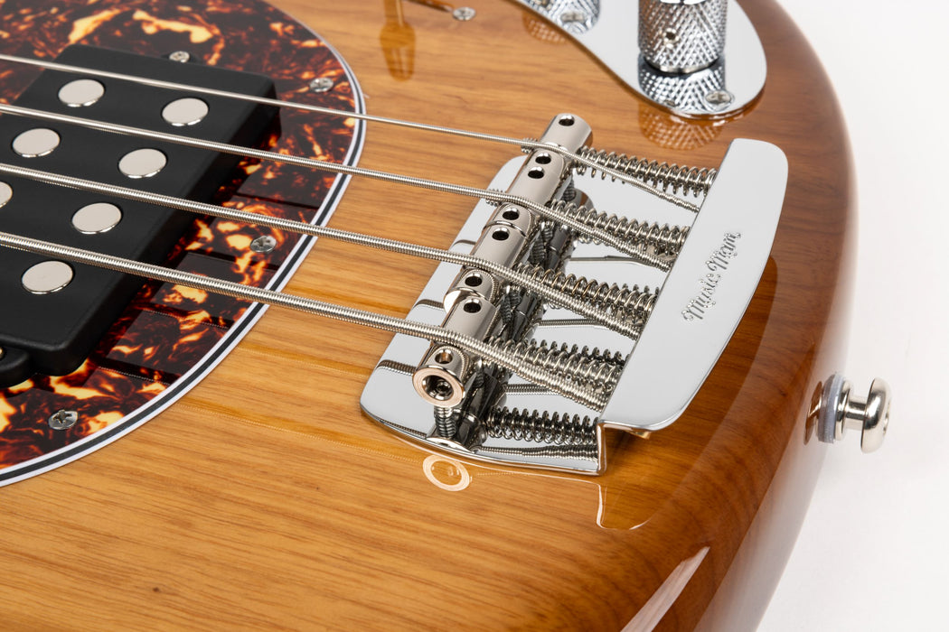 Ernie Ball Music Man StingRay Special HH Bass Guitar - Hot Honey