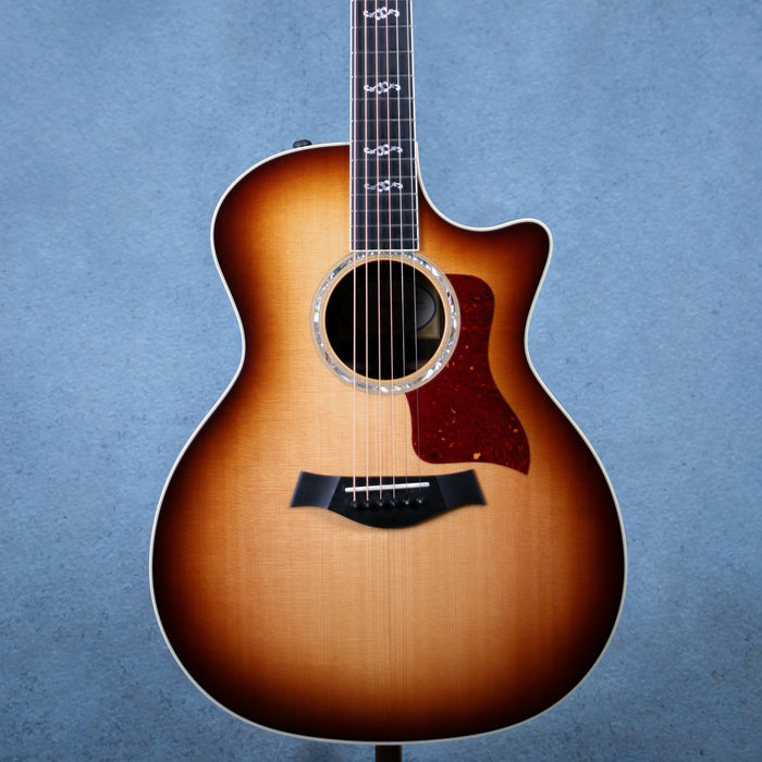 Taylor Custom 414ce Grand Auditorium Acoustic Electric Guitar w/Case - Sunburst - Preowned