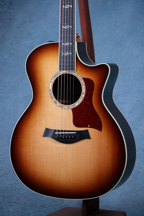 Taylor Custom 414ce Grand Auditorium Acoustic Electric Guitar w/Case - Sunburst - Preowned