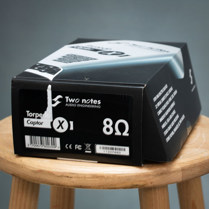 Two Notes Captor X 8 Ohm Reactive Load Box IR Loader w/Box - Preowned