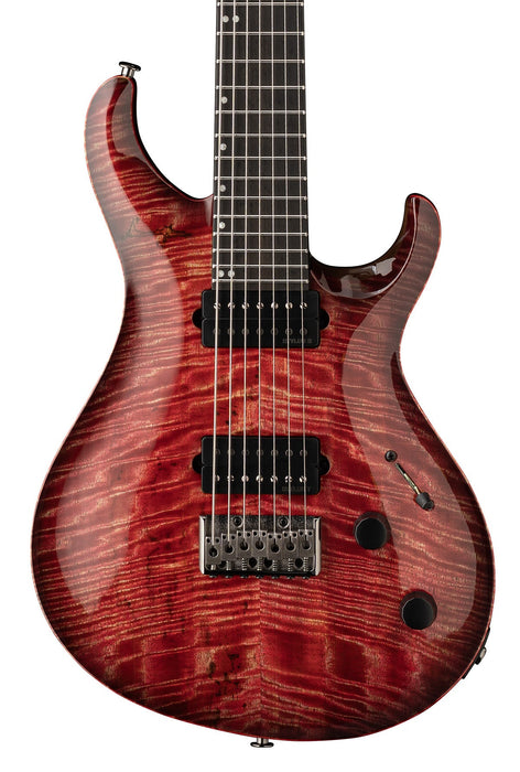 PRS Tekton SVN 7 String Electric Guitar - Fuchsia Aura
