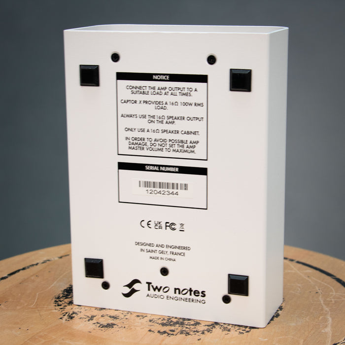 Two Notes Captor X 16 Ohm Reactive Load Box IR Loader w/Box - Preowned