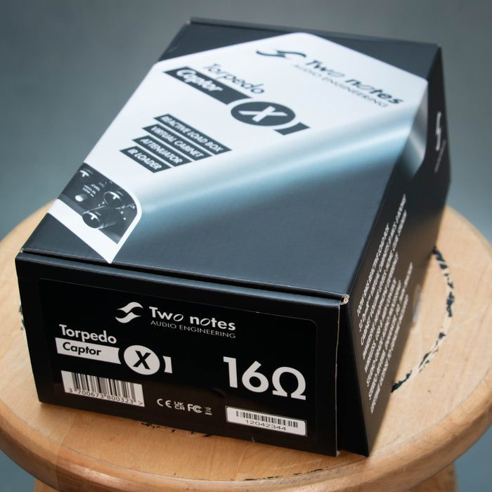 Two Notes Captor X 16 Ohm Reactive Load Box IR Loader w/Box - Preowned