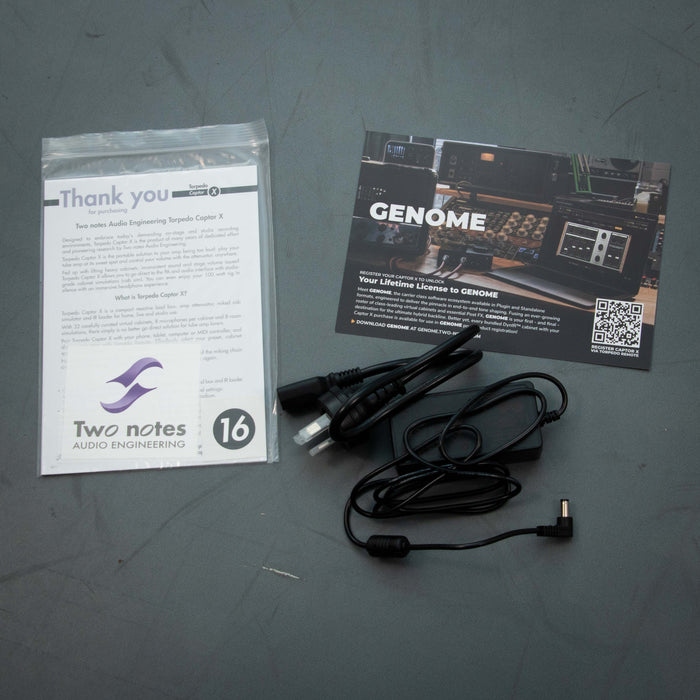 Two Notes Captor X 16 Ohm Reactive Load Box IR Loader w/Box - Preowned