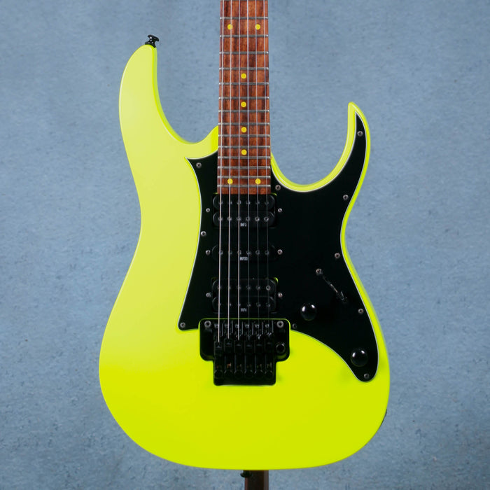 Ibanez RG2XXV 25th Anniversary w/Case - Fluorescent Yellow - Preowned