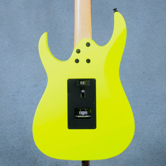 Ibanez RG2XXV 25th Anniversary w/Case - Fluorescent Yellow - Preowned