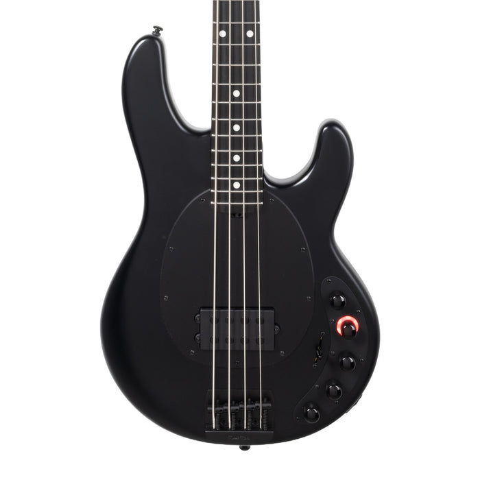 Ernie Ball Music Man DarkRay Bass Guitar - Stealth Black