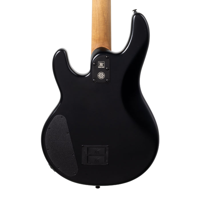 Ernie Ball Music Man DarkRay Bass Guitar - Stealth Black