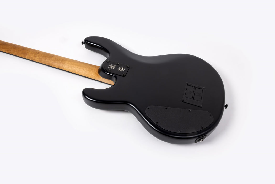 Ernie Ball Music Man DarkRay Bass Guitar - Stealth Black